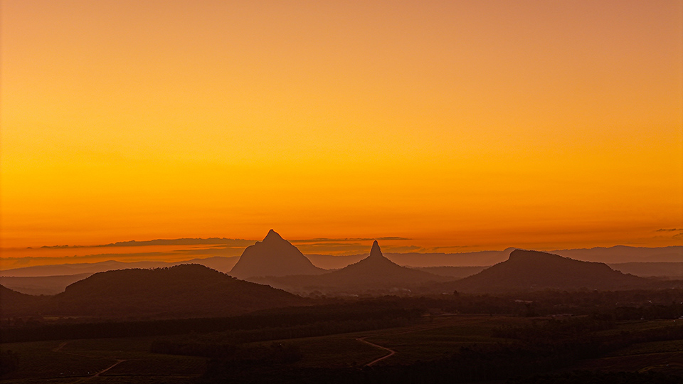 Glasshouse Mountains